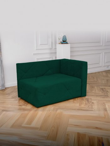 Диван 1010 изумруд, правый (BRENDOSS) в Верхнем Тагиле - verhnij-tagil.mebel-e96.ru