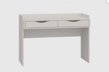 Стол письменный, арт.6-01111, кашемир серый (ГК) в Верхнем Тагиле - verhnij-tagil.mebel-e96.ru