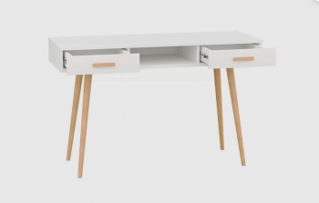 Стол письменный, арт.6-01103, белый (ГК) в Верхнем Тагиле - verhnij-tagil.mebel-e96.ru