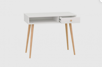 Стол письменный, арт.6-01101, белый (ГК) в Верхнем Тагиле - verhnij-tagil.mebel-e96.ru