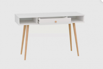 Стол письменный, арт.6-01102, белый (ГК) в Верхнем Тагиле - verhnij-tagil.mebel-e96.ru