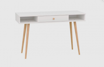 Стол письменный, арт.6-01102, белый (ГК) в Верхнем Тагиле - verhnij-tagil.mebel-e96.ru