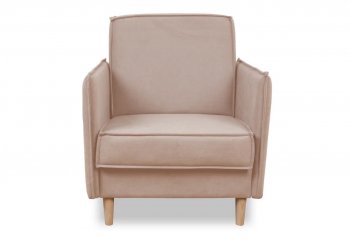 Кресло 831 Бежевый, велюр (Brendoss) в Верхнем Тагиле - verhnij-tagil.mebel-e96.ru