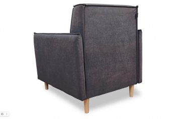 Кресло 831 Графит, велюр (Brendoss) в Верхнем Тагиле - verhnij-tagil.mebel-e96.ru