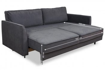 Диван 930 графит (Brendoss) в Верхнем Тагиле - verhnij-tagil.mebel-e96.ru