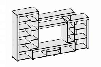 Гостиная Аллегро вар. 1 (Диал) в Верхнем Тагиле - verhnij-tagil.mebel-e96.ru