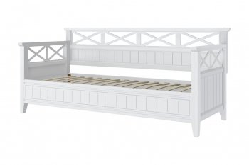 Кровать из массива Амелия белый античный (БМ) в Верхнем Тагиле - verhnij-tagil.mebel-e96.ru