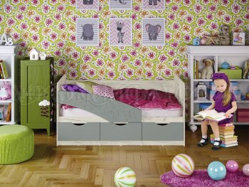 Кровать Бабочки Шарли бриз (Миф) в Верхнем Тагиле - verhnij-tagil.mebel-e96.ru