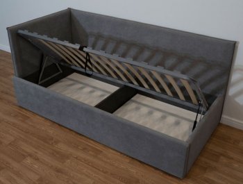 Диван-кровать Бенто с ПМ, велюр Маус (ДСВ) в Верхнем Тагиле - verhnij-tagil.mebel-e96.ru
