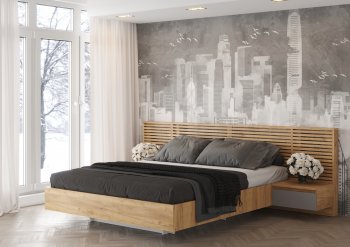 Кровать с подъемным механизмом Бостон серый (Стиль) в Верхнем Тагиле - verhnij-tagil.mebel-e96.ru | фото