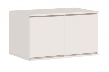 Шкаф 800 мм Челси двустворчатый с антресолью, сонома/белый (Миф) в Верхнем Тагиле - verhnij-tagil.mebel-e96.ru