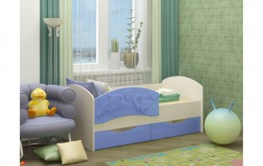 Детская кровать Дельфин-3 МДФ голубой, 80х160 в Верхнем Тагиле - verhnij-tagil.mebel-e96.ru