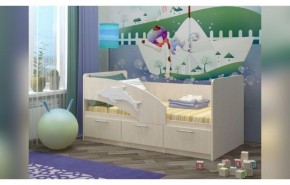 Детская кровать Дельфин-5 80х160 (Р) в Верхнем Тагиле - verhnij-tagil.mebel-e96.ru