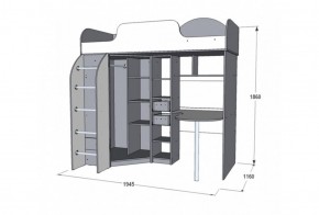 Набор детской мебели Омега-18 (модульная) в Верхнем Тагиле - verhnij-tagil.mebel-e96.ru