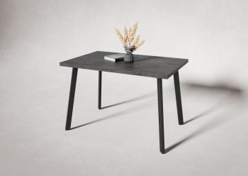 Стол нераздв. Дублин 32 КРАФТ В2, ЛДСП Цемент темный (Вудман) в Верхнем Тагиле - verhnij-tagil.mebel-e96.ru