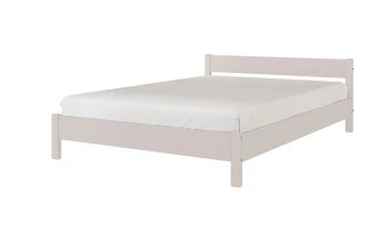 Кровать из массива Эби Льняной (БМ) в Верхнем Тагиле - verhnij-tagil.mebel-e96.ru