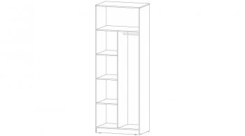 Шкаф 800 мм Элегант Белый (Лин) в Верхнем Тагиле - verhnij-tagil.mebel-e96.ru