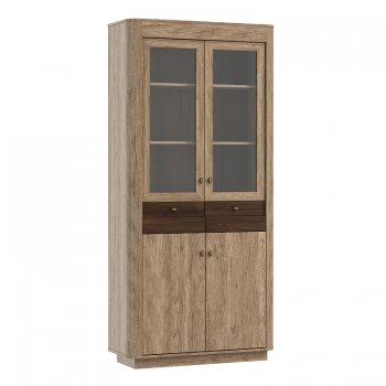 Шкаф витрина 34.05 Фантазия (Олмеко) в Верхнем Тагиле - verhnij-tagil.mebel-e96.ru