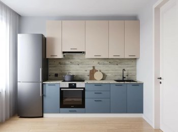 Кухонный гарнитур Фьюжн 2400 мм Sanvut в Верхнем Тагиле - verhnij-tagil.mebel-e96.ru