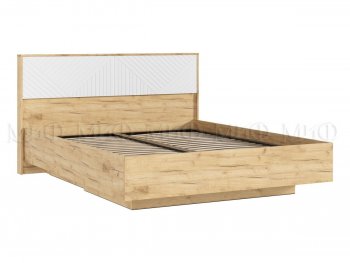 Кровать парящая Флэш крафт/белый (Миф) в Верхнем Тагиле - verhnij-tagil.mebel-e96.ru | фото