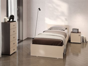 Спальный гарнитур Гиза модульный (МИ) в Верхнем Тагиле - verhnij-tagil.mebel-e96.ru