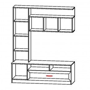 Гостиная Прага (модульная) Анкор белый в Верхнем Тагиле - verhnij-tagil.mebel-e96.ru