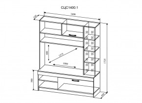 Стенка Софи (модульная) (ДСВ) в Верхнем Тагиле - verhnij-tagil.mebel-e96.ru