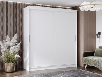 Шкаф-купе 2000 мм Гранд-1 ЛДСП, белый гладкий (Эра) в Верхнем Тагиле - verhnij-tagil.mebel-e96.ru