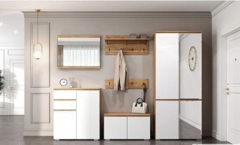 Прихожая Гретта №1 крафт золотой (Памир) в Верхнем Тагиле - verhnij-tagil.mebel-e96.ru