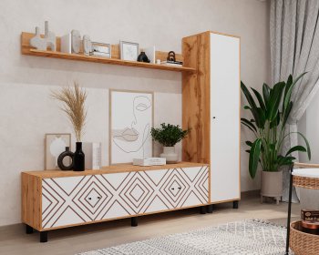 Стенка HYGGE комп.1 ромбы (Мама) в Верхнем Тагиле - verhnij-tagil.mebel-e96.ru