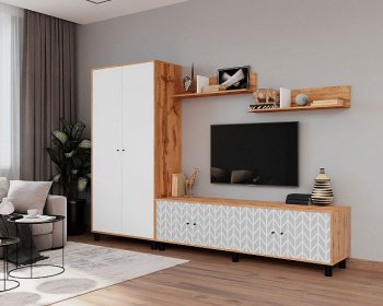 Стенка HYGGE комп.2 зигзаги (Мама) в Верхнем Тагиле - verhnij-tagil.mebel-e96.ru