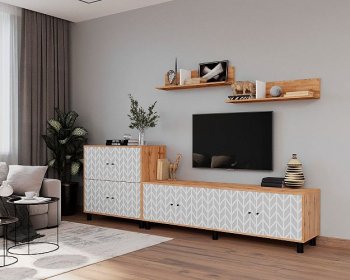 Стенка HYGGE комп.3 зигзаги (Мама) в Верхнем Тагиле - verhnij-tagil.mebel-e96.ru