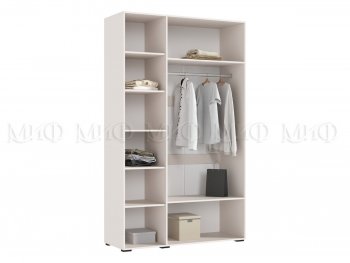 Шкаф 1350 мм Ирис с антресолью, кашемир (Миф) в Верхнем Тагиле - verhnij-tagil.mebel-e96.ru