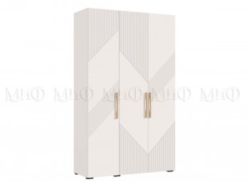 Шкаф 1350 мм Ирис с антресолью, кашемир (Миф) в Верхнем Тагиле - verhnij-tagil.mebel-e96.ru