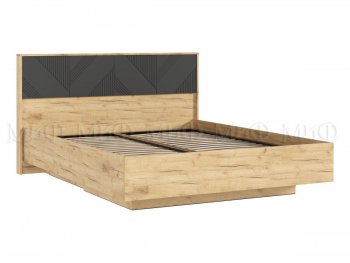Кровать парящая Ирис крафт/графит(Миф) в Верхнем Тагиле - verhnij-tagil.mebel-e96.ru | фото