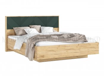 Кровать парящая Ирис крафт/грин с подсветкой (Миф) в Верхнем Тагиле - verhnij-tagil.mebel-e96.ru