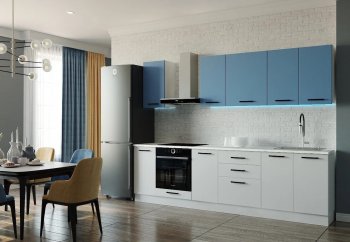 Кухонный гарнитур Капри ЛДСП/МДФ 2800 мм Sanvut в Верхнем Тагиле - verhnij-tagil.mebel-e96.ru