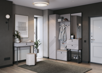 Прихожая Кашемир модульная (МЛК) в Верхнем Тагиле - verhnij-tagil.mebel-e96.ru