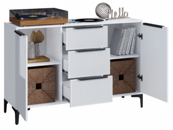 Комод Кимберли белый (Handis) в Верхнем Тагиле - verhnij-tagil.mebel-e96.ru