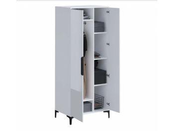 Шкаф 800 мм 2-створчатый Кимберли белый (Handis) в Верхнем Тагиле - verhnij-tagil.mebel-e96.ru