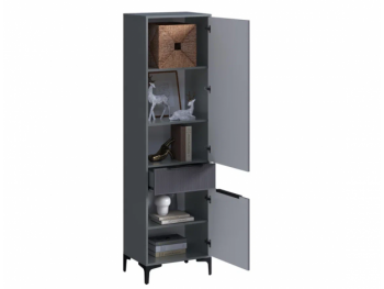 Пенал 550 мм Кимберли графит (Handis) в Верхнем Тагиле - verhnij-tagil.mebel-e96.ru