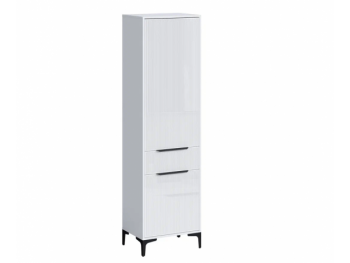 Пенал 550 мм Кимберли белый (Handis) в Верхнем Тагиле - verhnij-tagil.mebel-e96.ru | фото