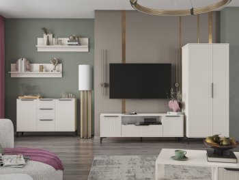 Стенка Кимберли кашемир, модульная (Handis) в Верхнем Тагиле - verhnij-tagil.mebel-e96.ru