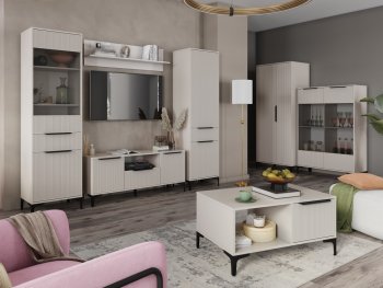 Стенка Кимберли кашемир, модульная (Handis) в Верхнем Тагиле - verhnij-tagil.mebel-e96.ru