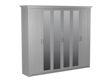 Шкаф 2700 мм 6-дверный Клер (СБК) в Верхнем Тагиле - verhnij-tagil.mebel-e96.ru