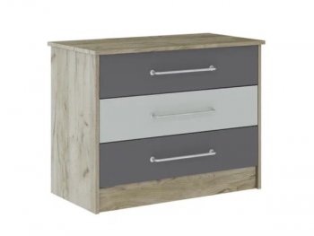 Комод Колибри Лофт серый (Текс) в Верхнем Тагиле - verhnij-tagil.mebel-e96.ru