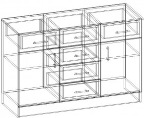 Комод К1200 2Д серия София в Верхнем Тагиле - verhnij-tagil.mebel-e96.ru