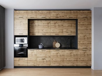 Кухонный гарнитур Крафт 3400 мм (Санвут) в Верхнем Тагиле - verhnij-tagil.mebel-e96.ru