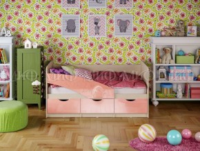 Кровать Бабочки (Розовый металлик) 1600 в Верхнем Тагиле - verhnij-tagil.mebel-e96.ru