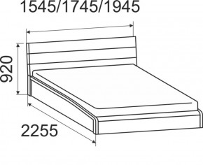 Кровать интерьерная Мальта с подъемным механизмом 1800*2000 в Верхнем Тагиле - verhnij-tagil.mebel-e96.ru